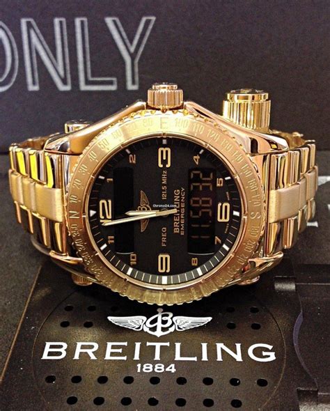 breitling emergeny gold|Breitling gold watches for sale.